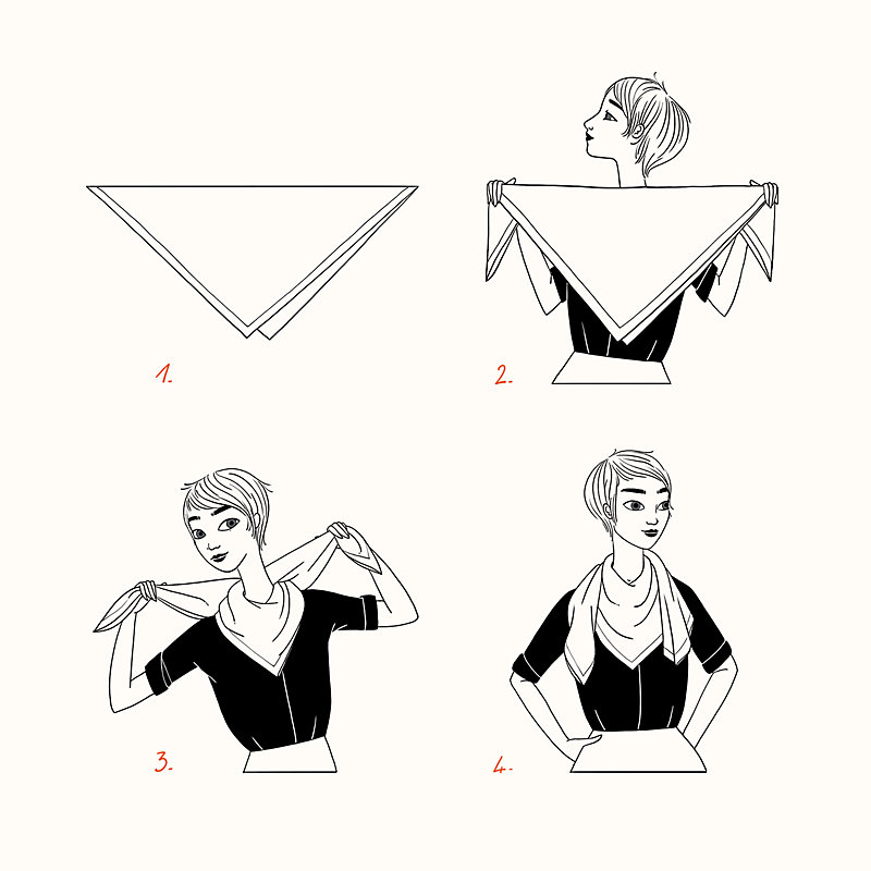 Wow double face scarf 90 | Hermès Australia